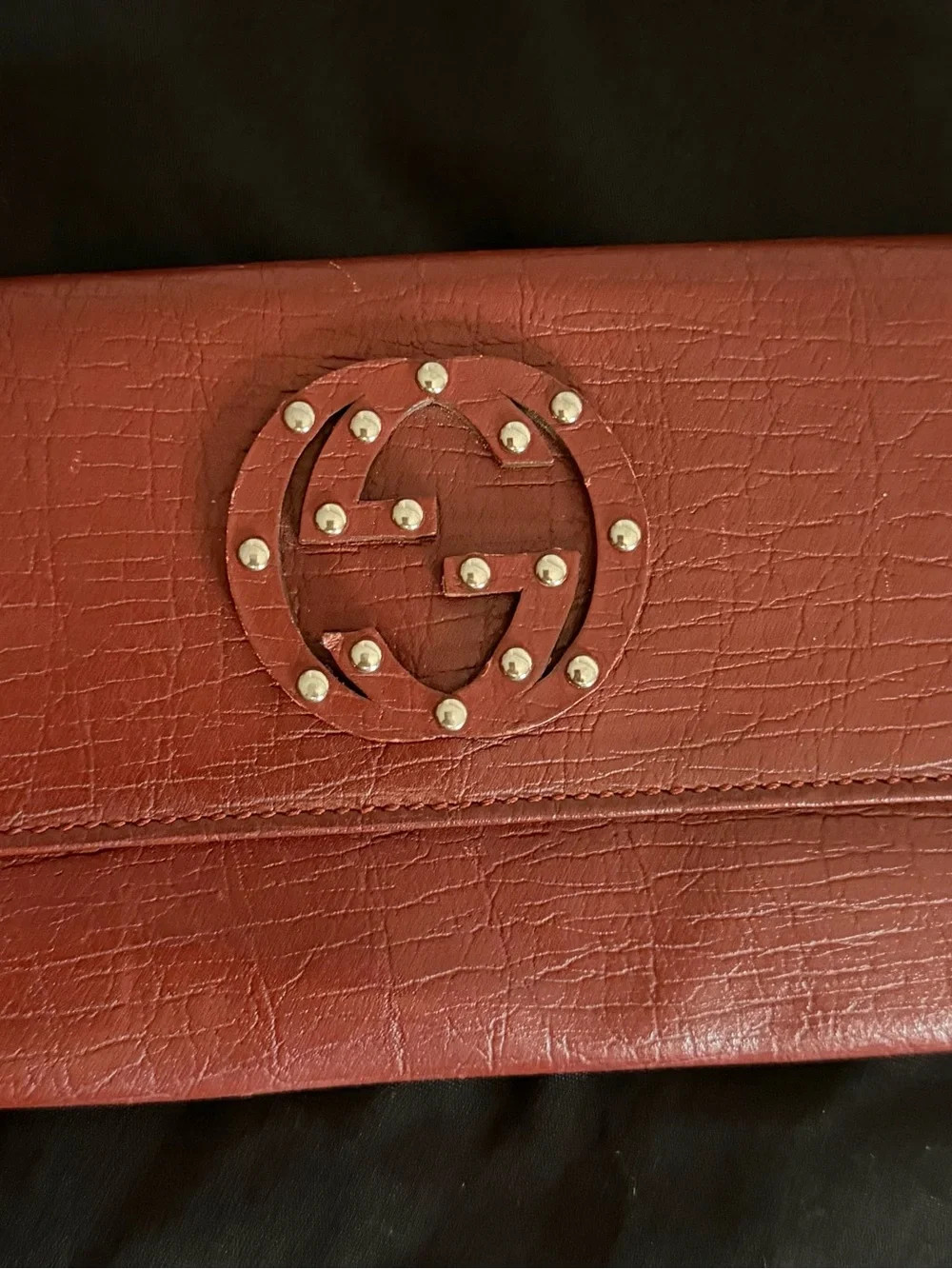Gucci Blondie Continental Wallet – Vintage Red Leather - Picture 3 of 8
